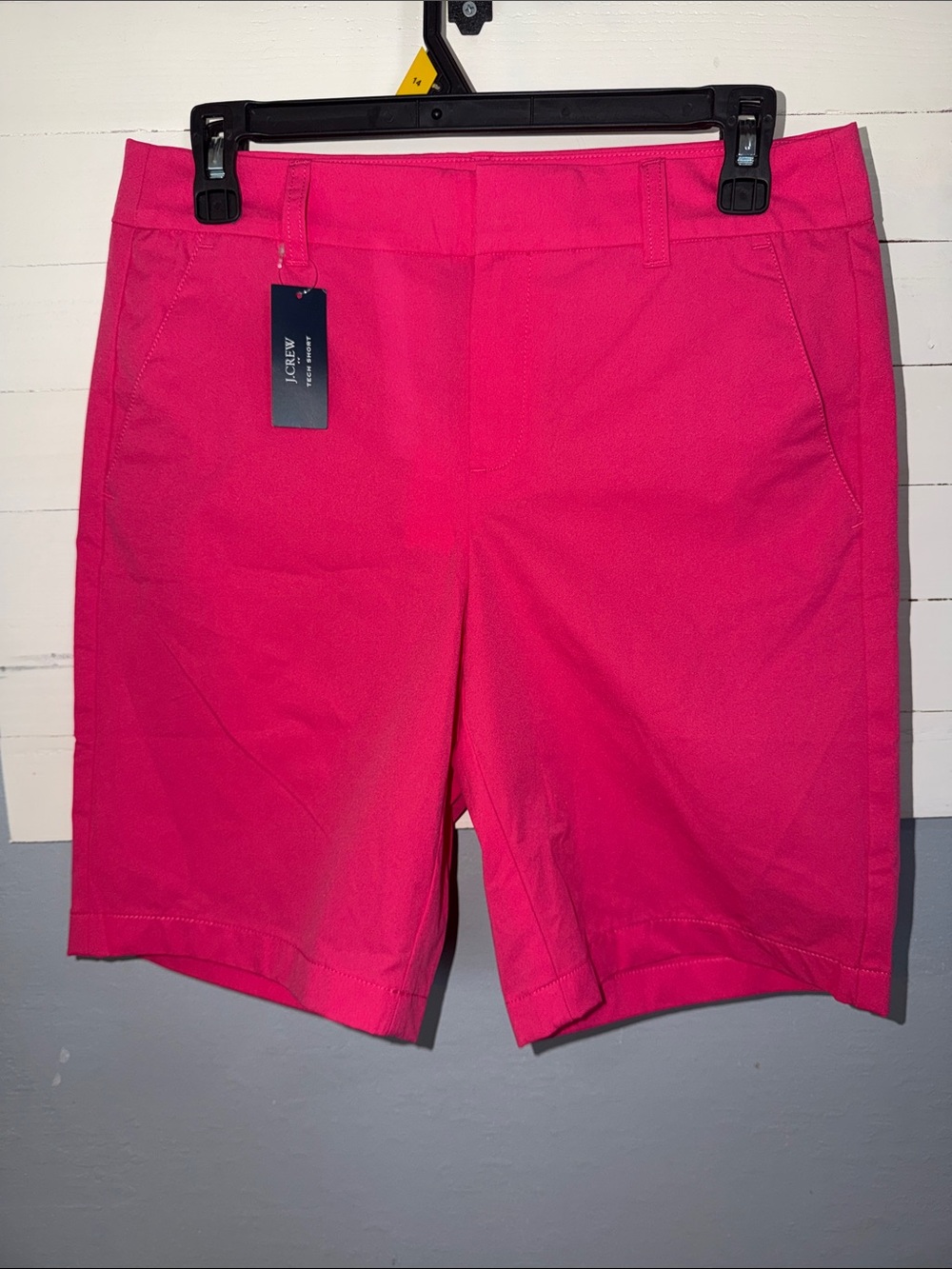 J. Crew Bright Pink Chino Bermuda Shorts